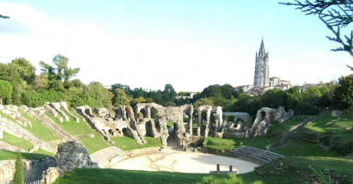 SAINTES église haute de St EUTROPE