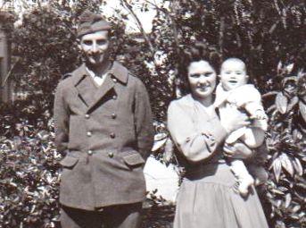 Albéric à mon baptème en 1945